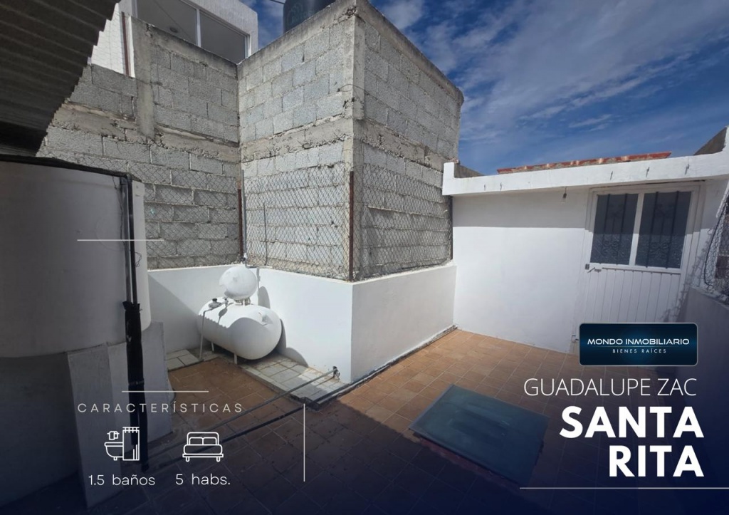 CASA RENTA GUADALUPE COLONIA SANTA RITA - Mondo Inmobiliario