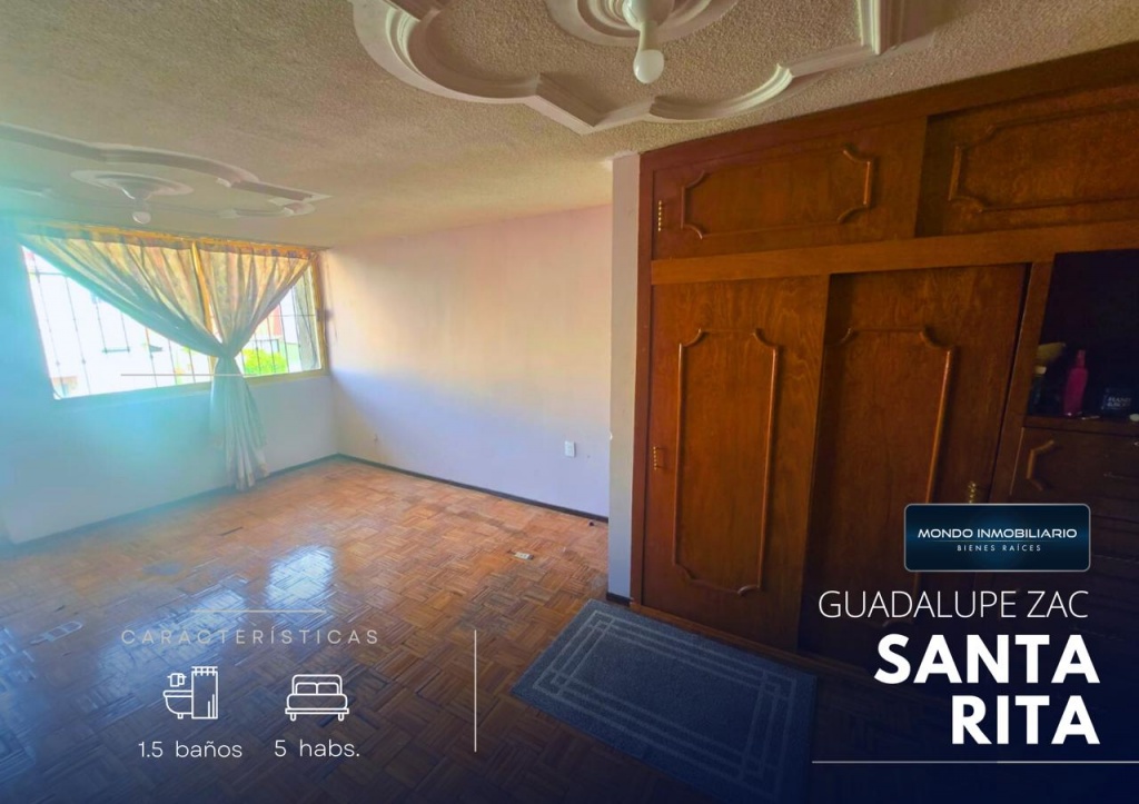 CASA RENTA GUADALUPE COLONIA SANTA RITA - Mondo Inmobiliario