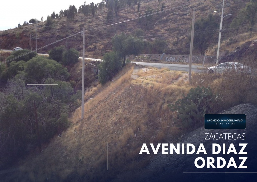 TERRENO VENTA ZACATECAS AVENIDA DIAZ ORDAZ - Mondo Inmobiliario
