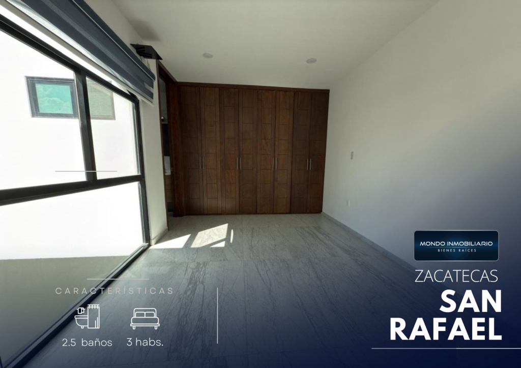 CASA VENTA ZACATECAS PRIVADA SAN RAFAEL - Mondo Inmobiliario