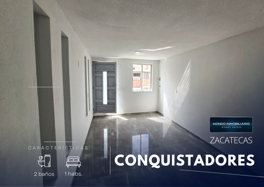 CASA VENTA ZACATECAS FRACCIONAMIENTO CONQUISTADORES - Mondo Inmobiliario