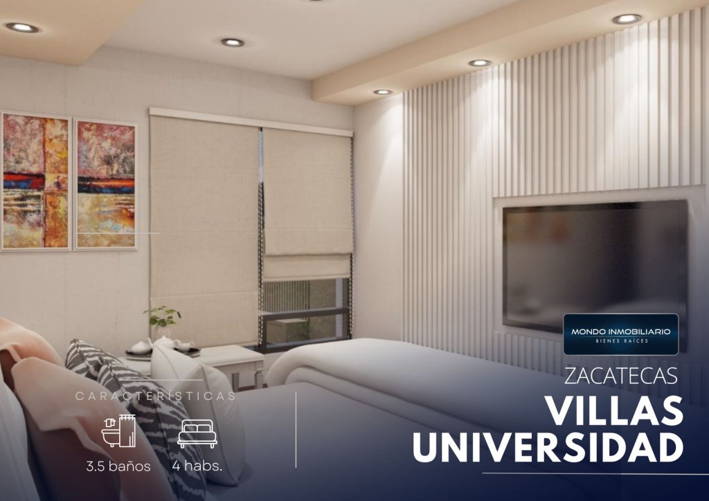 CASA VENTA ZACATECAS VILLAS UNIVERSIDAD - Mondo Inmobiliario