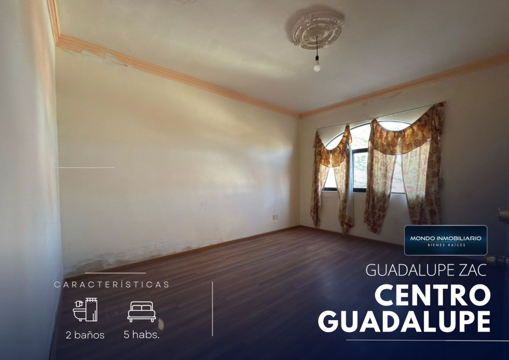 CASA VENTA CENTRO DE GUADALUPE - Mondo Inmobiliario