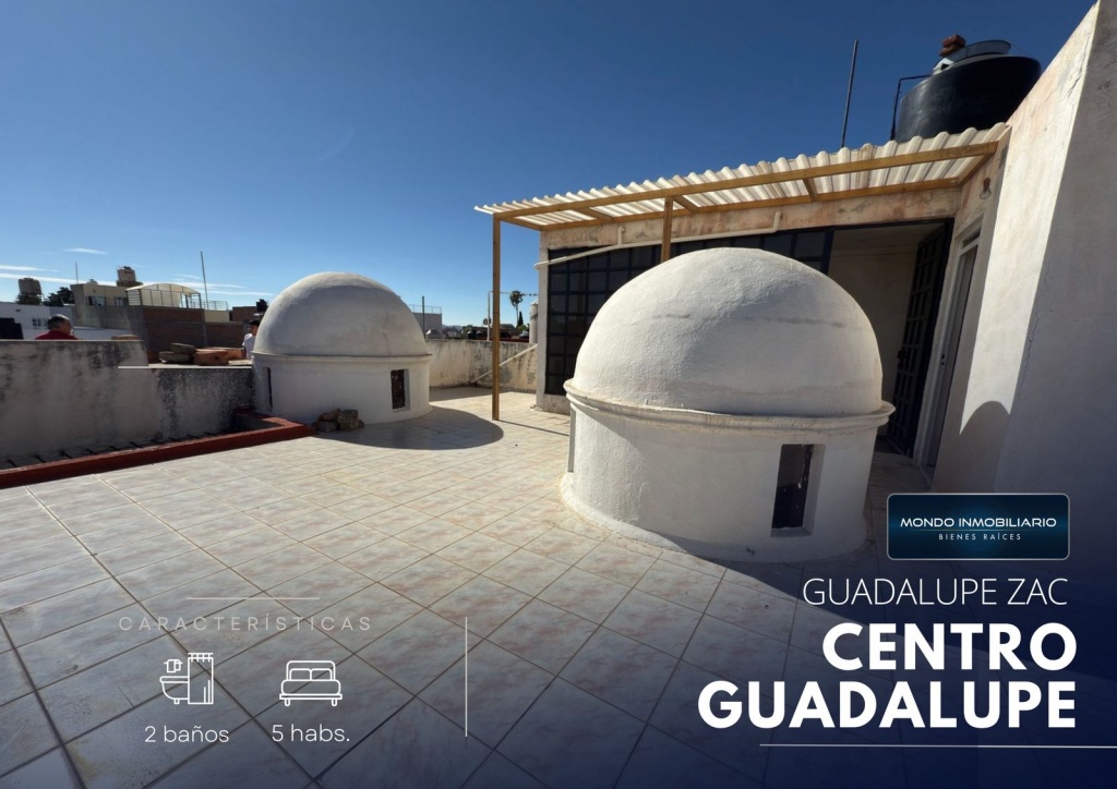 CASA VENTA CENTRO DE GUADALUPE - Mondo Inmobiliario