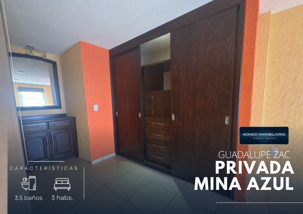CASA EN FRACCIONAMIENTO MINA AZUL - Mondo Inmobiliario
