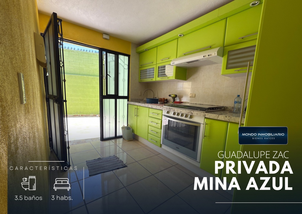 CASA EN FRACCIONAMIENTO MINA AZUL - Mondo Inmobiliario