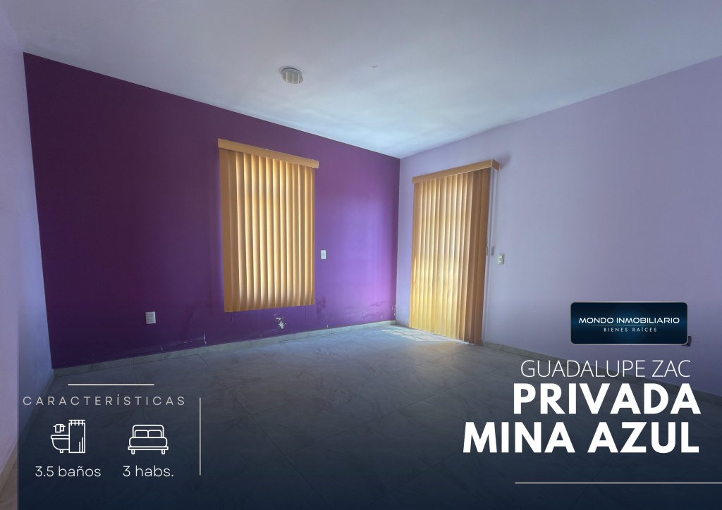 CASA EN FRACCIONAMIENTO MINA AZUL - Mondo Inmobiliario