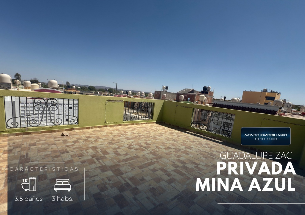CASA EN FRACCIONAMIENTO MINA AZUL - Mondo Inmobiliario
