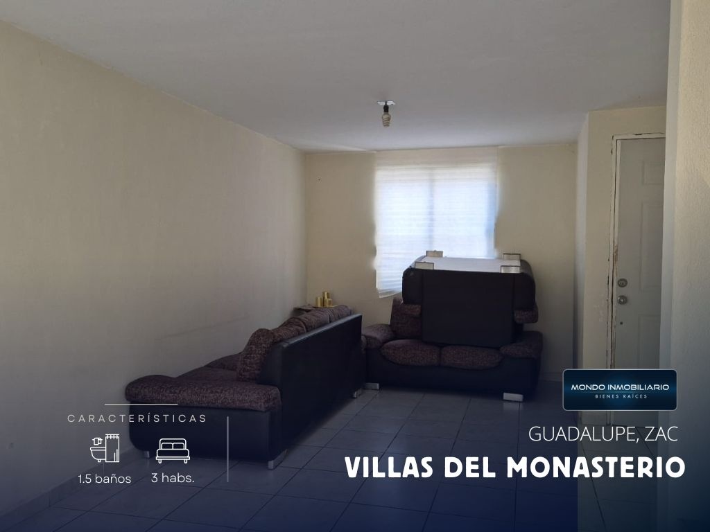 CASA VENTA GUADALUPE VILLAS DEL MONASTERIO - Mondo Inmobiliario