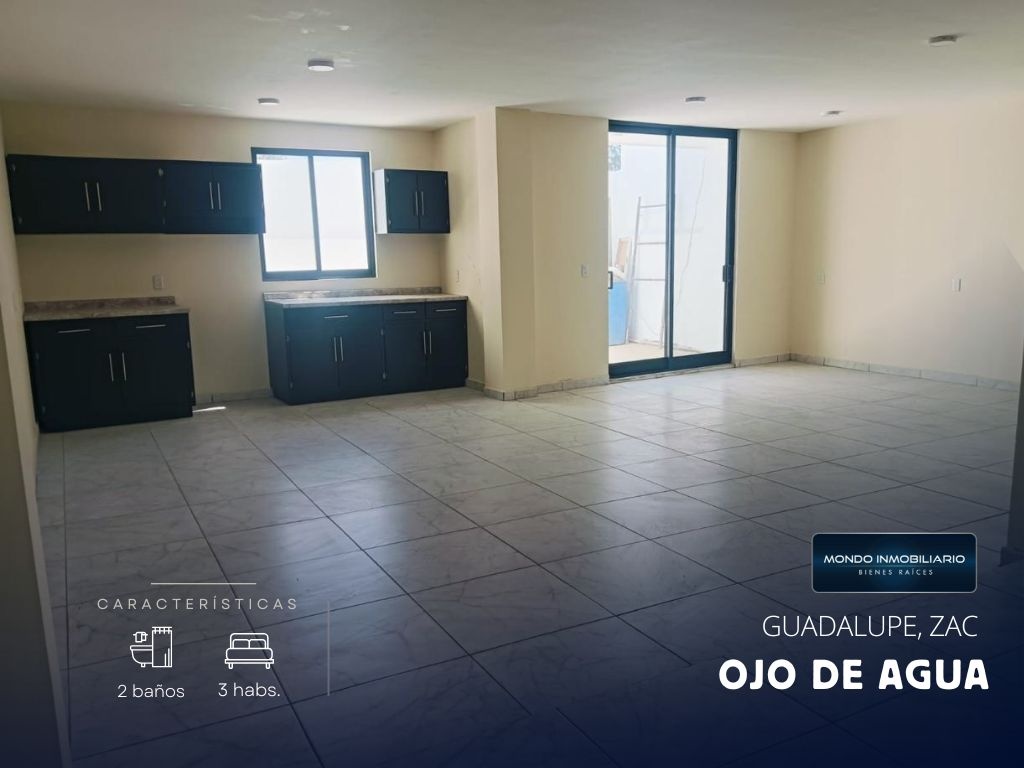 CASA VENTA GUADALUPE FRACC OJO DE AGUA - Mondo Inmobiliario