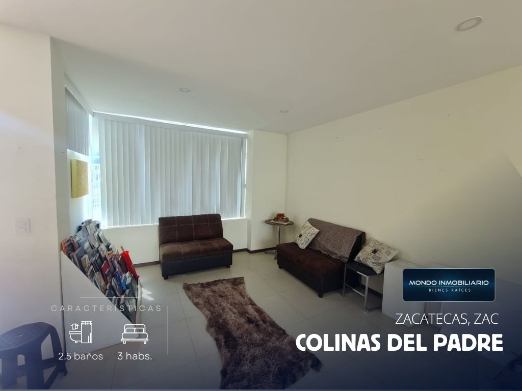CASA RENTA ZACATECAS COLINAS DEL PADRE - Mondo Inmobiliario