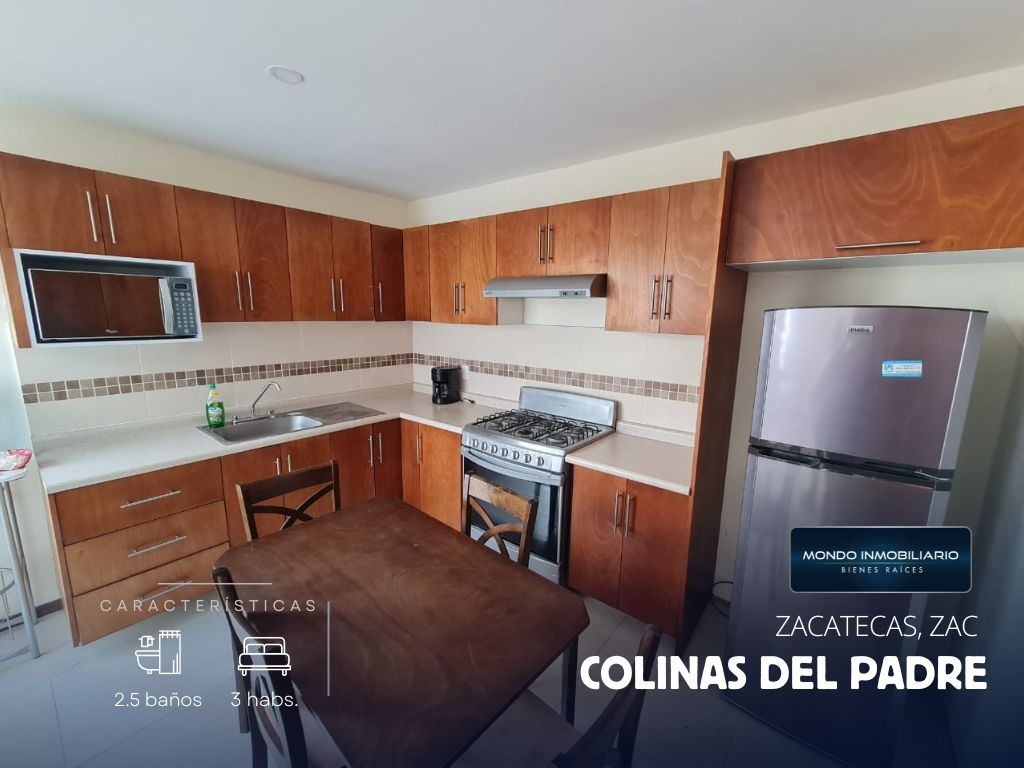 CASA RENTA ZACATECAS COLINAS DEL PADRE - Mondo Inmobiliario