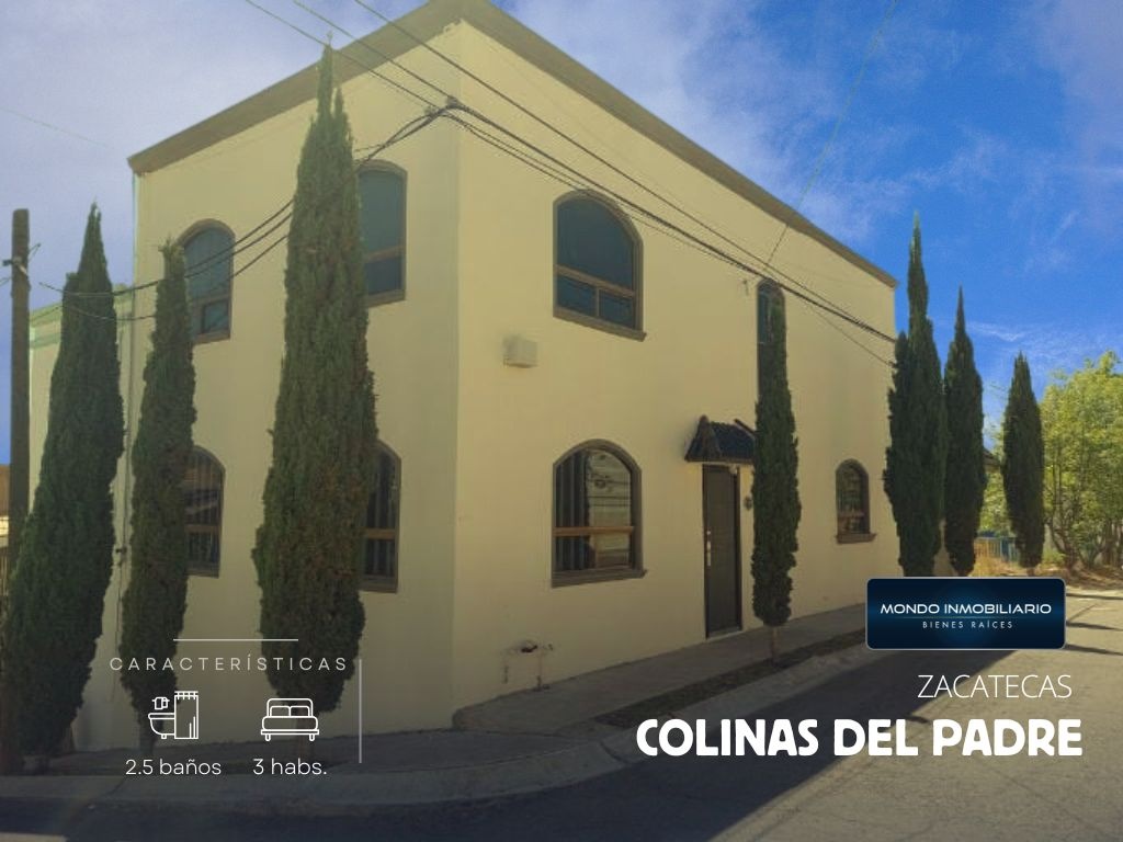 CASA VENTA ZACATECAS COLINAS DEL PADRE PRIMERA SECCION - Mondo Inmobiliario
