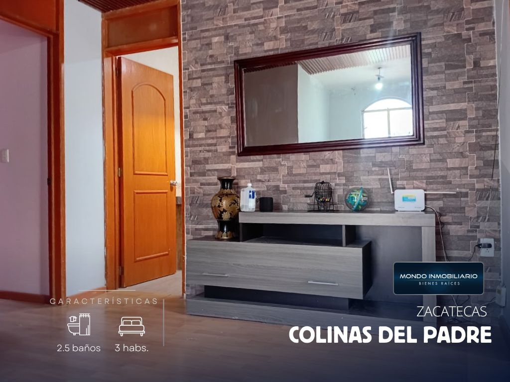 CASA VENTA ZACATECAS COLINAS DEL PADRE PRIMERA SECCION - Mondo Inmobiliario