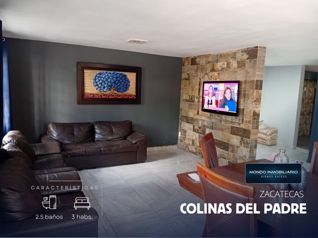 CASA VENTA ZACATECAS COLINAS DEL PADRE PRIMERA SECCION - Mondo Inmobiliario