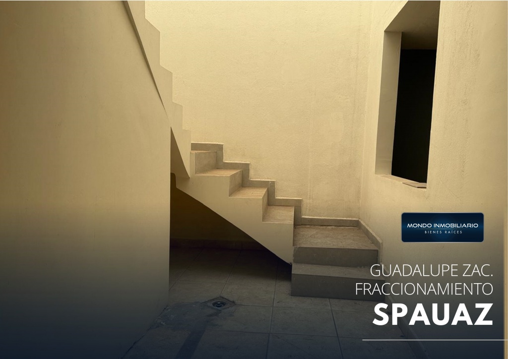 CASA EN FRACCIONAMIENTO SPAUAZ - Mondo Inmobiliario