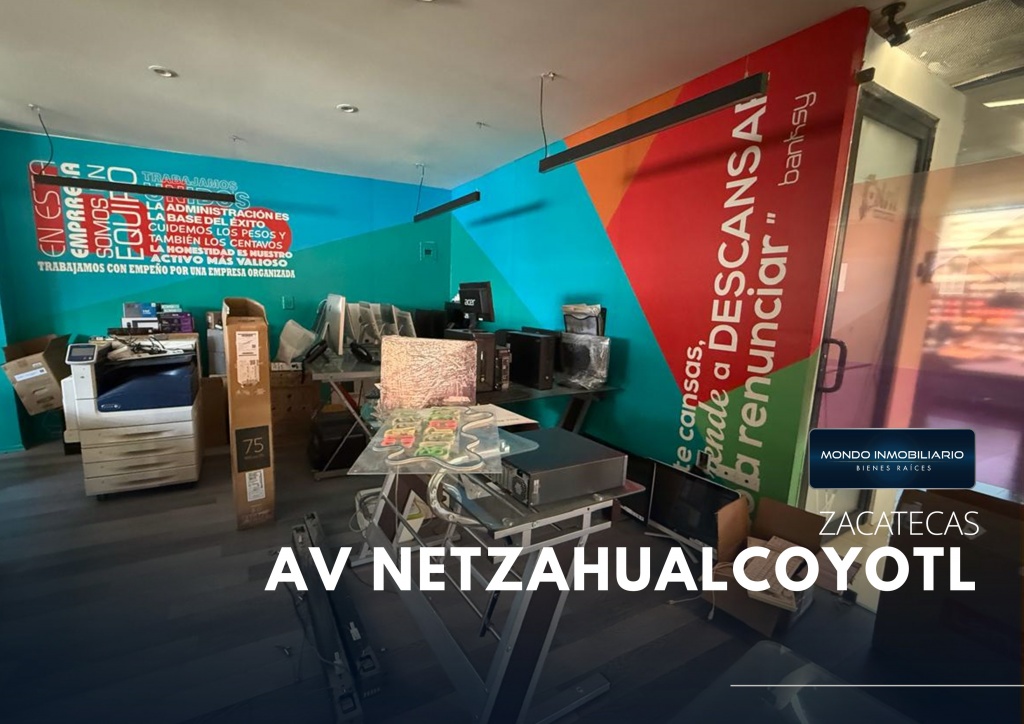 LOCAL COMERCIAL EN AV NETZAHULCOYOTL - Mondo Inmobiliario