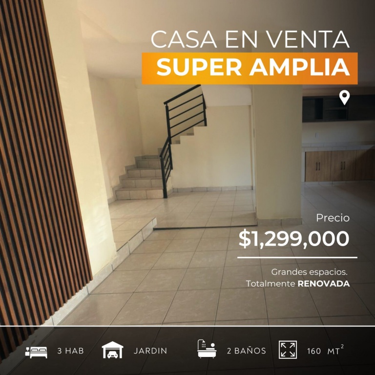HERMOSA CASA EN VENTA EN TIERRA Y LIBERTAD  - Mondo Inmobiliario