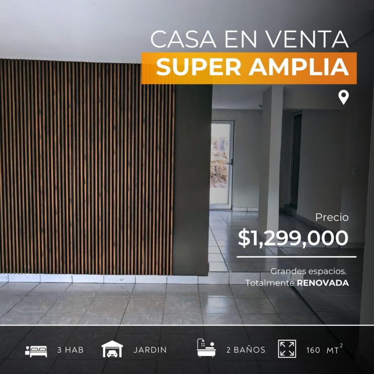 HERMOSA CASA EN VENTA EN TIERRA Y LIBERTAD  - Mondo Inmobiliario