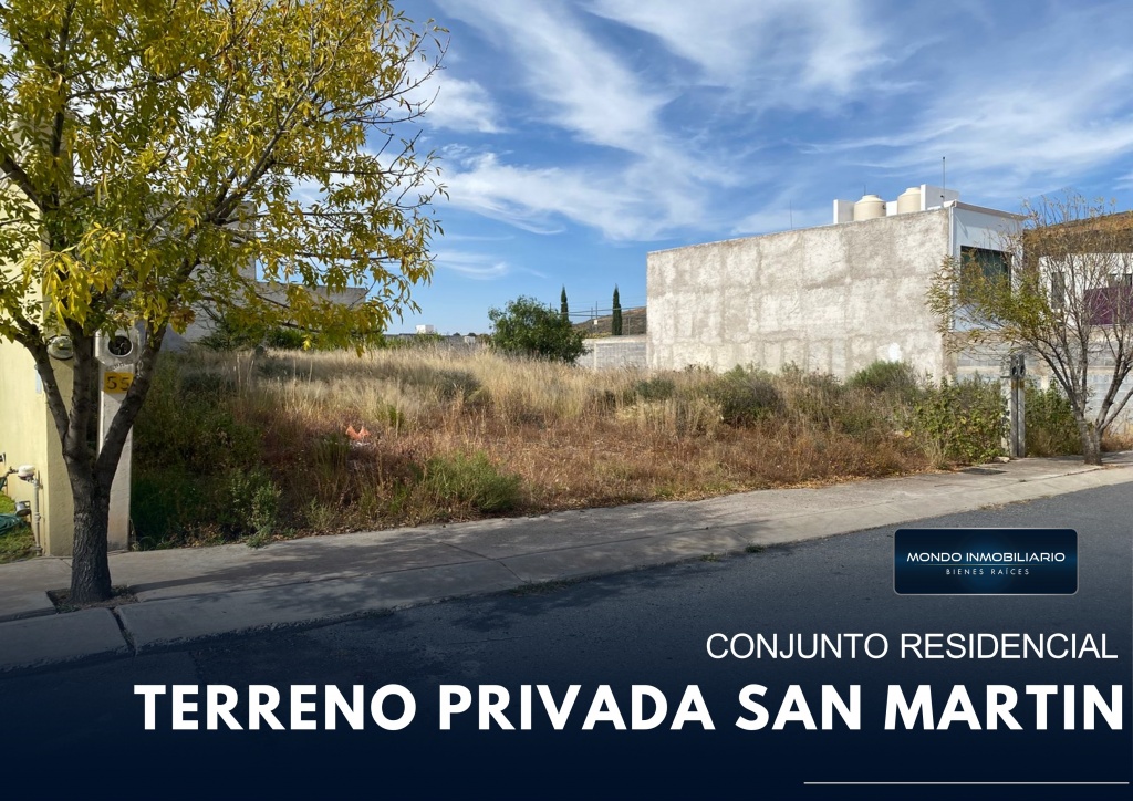 TERRENO PRIVADA SAN MARTIN  - Mondo Inmobiliario