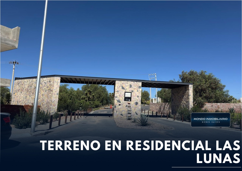 TERRENO RESIDENCIAL LAS LUNAS  - Mondo Inmobiliario