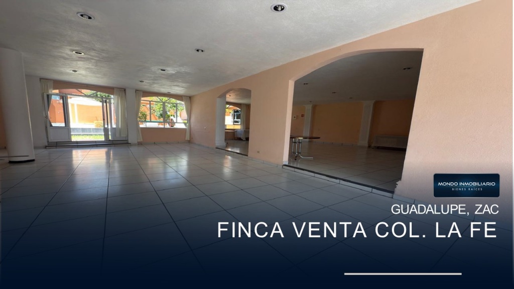 FINCA VENTA COL. LA FE  - Mondo Inmobiliario