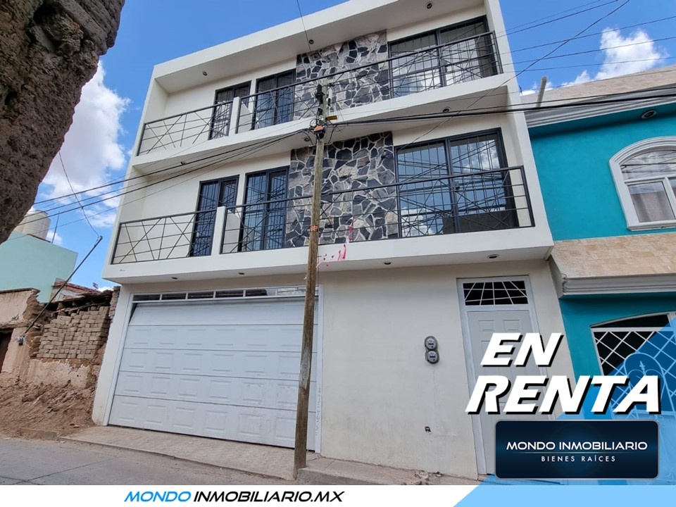 DEPARTAMENTOS RENTA GUADALUPE CENTRO