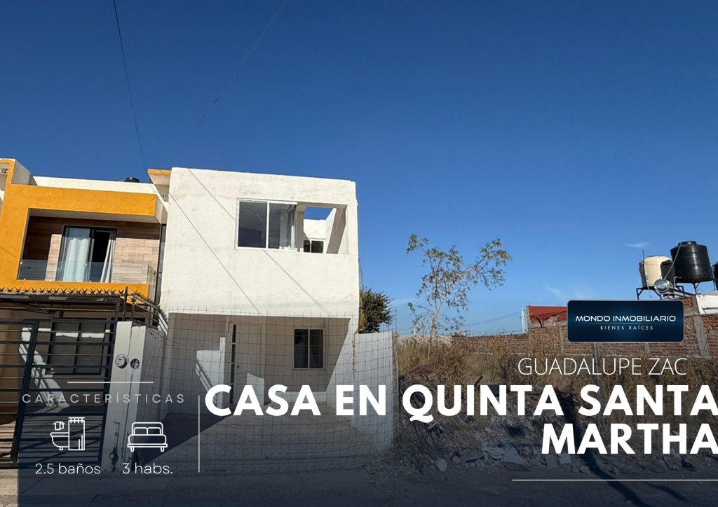 CASA VENTA GUADALUPE QUINTA SANTA MARTHA 