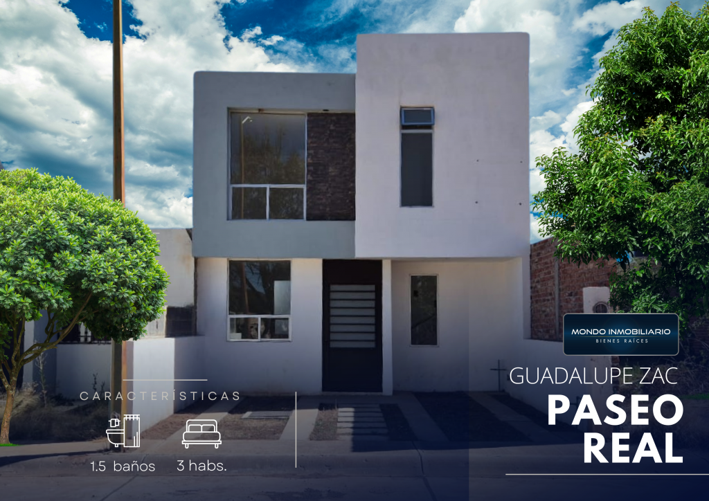 CASA VENTA GUADALUPE PASEO REAL 