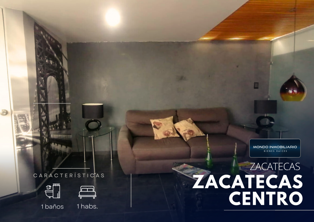 DEPARTAMENTO RENTA ZACATECAS CENTRO