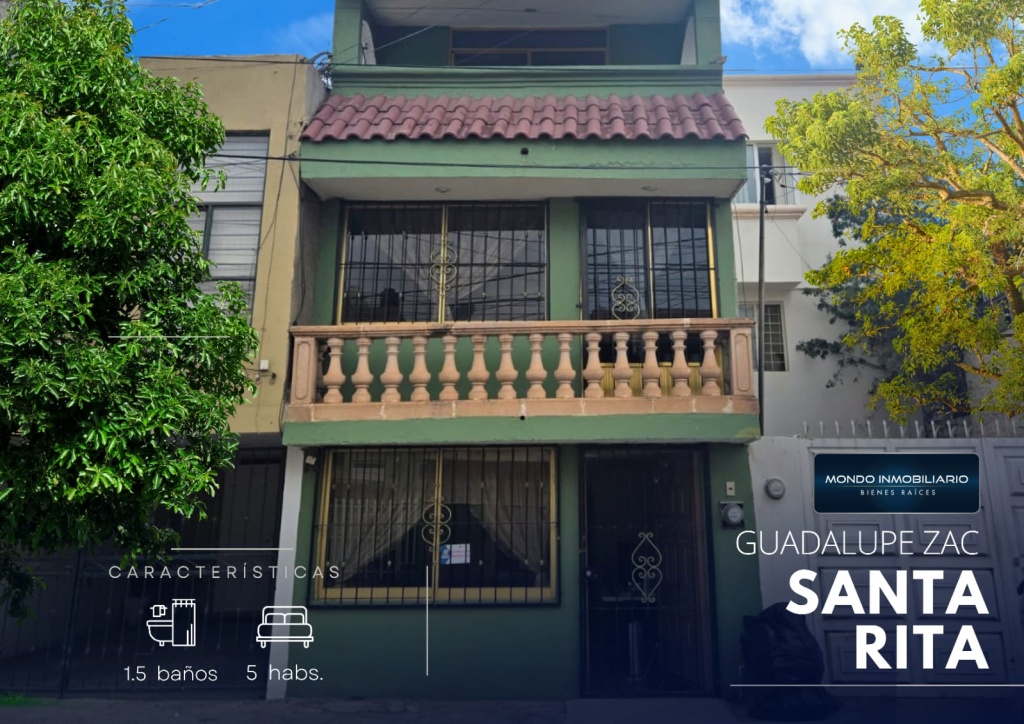 CASA RENTA GUADALUPE COLONIA SANTA RITA