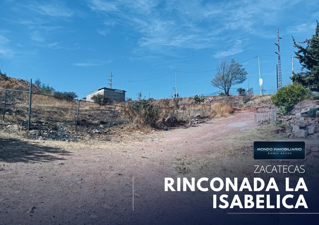 TERRENO VENTA ZACATECAS RINCONADA LA ISABELICA