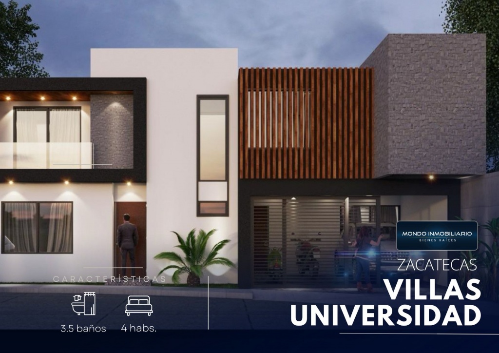 CASA VENTA ZACATECAS VILLAS UNIVERSIDAD