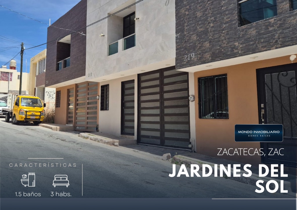 CASA EN RENTA EN JARDINES DEL SOL