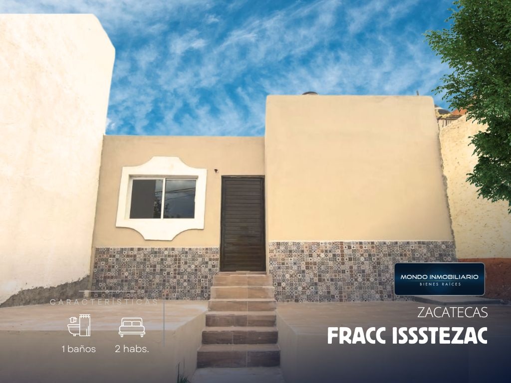 CASA VENTA ZACATECAS FRACCIONAMIENTO ISSSTEZAC
