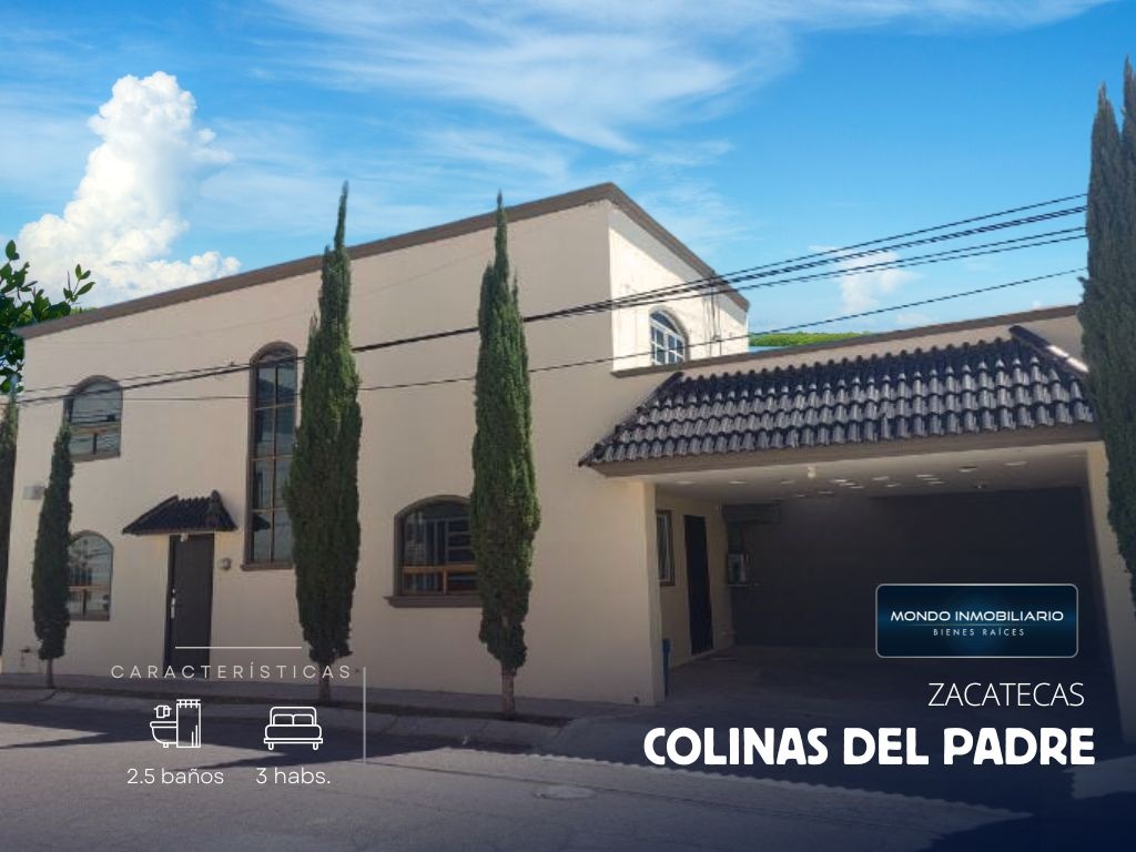 CASA VENTA ZACATECAS COLINAS DEL PADRE PRIMERA SECCION