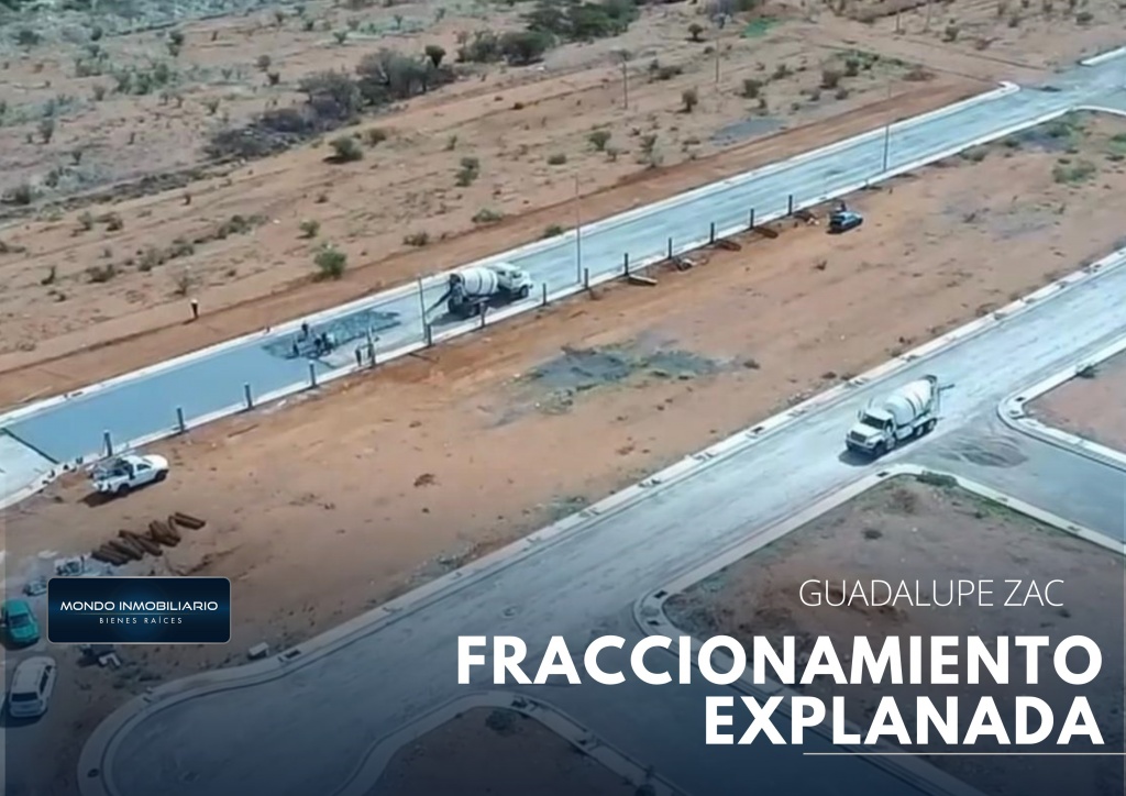 TERRENO EN FRACCIONAMIENTO EXPLANADA