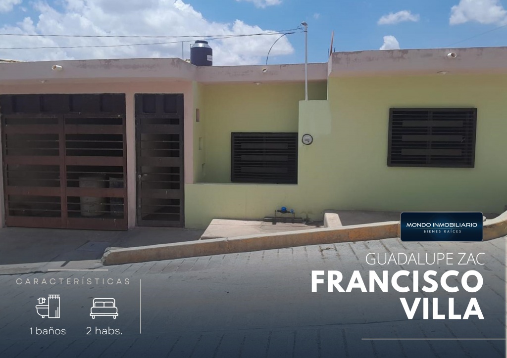 CASA EN COLONIA FRANCISCO VILLA