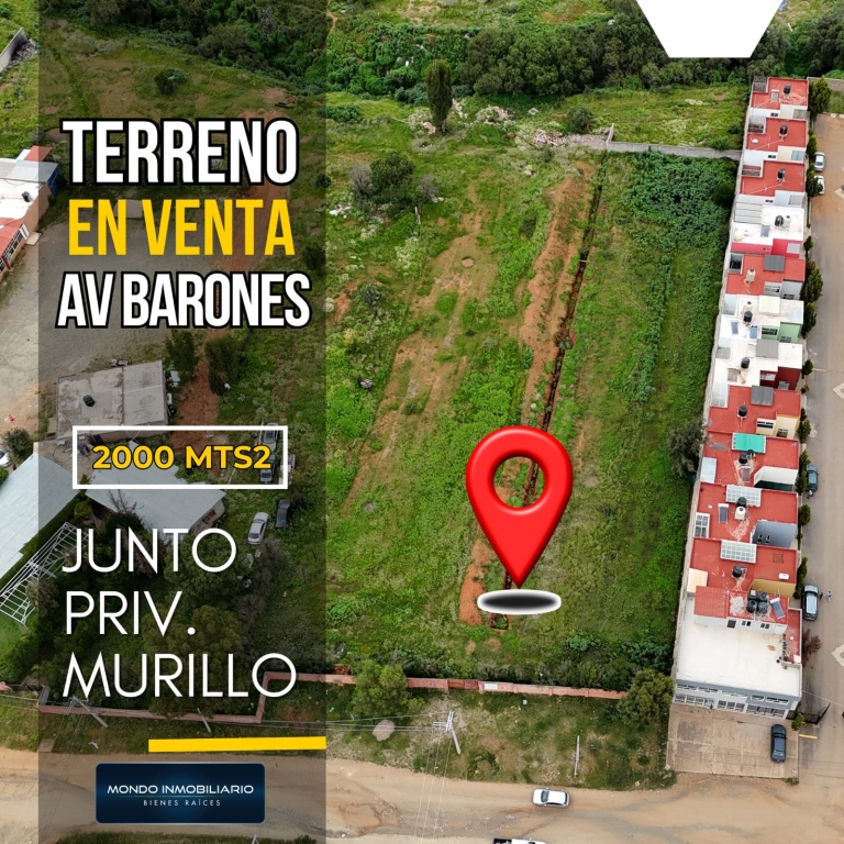 TERRENO VENTA ZACATECAS GUADALUPE AV BARONES 