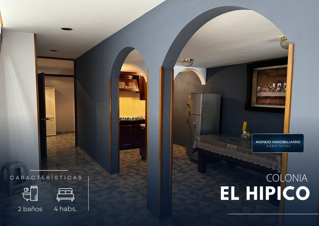 HERMOSA CASA EN COLONIA EL HIPICO