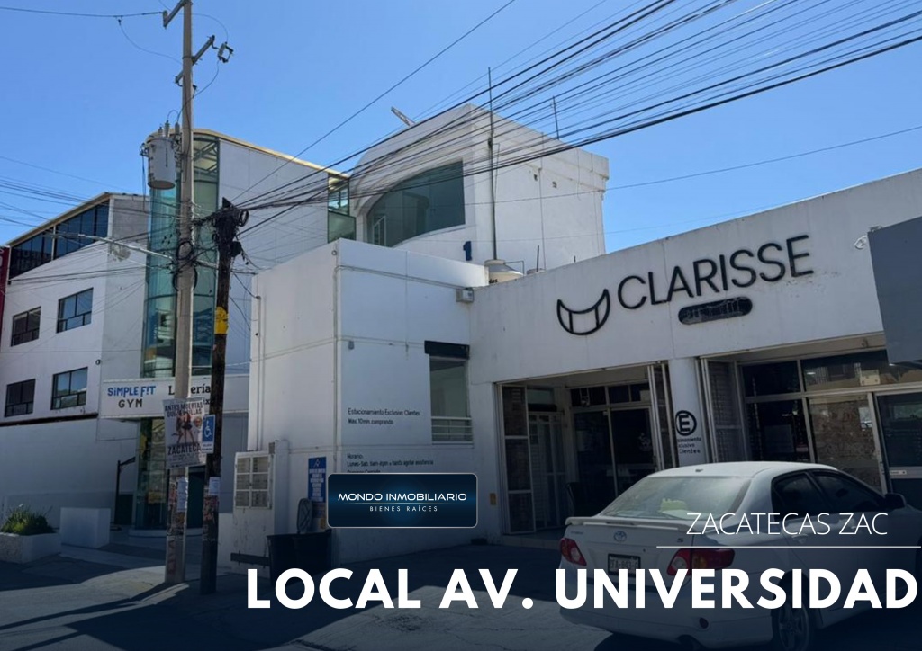 LOCAL COMERCIAL  AV. UNIVERSIDAD 252